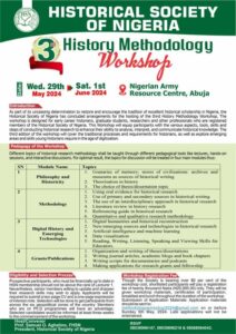 3rd History Methodology Workshop of The HSN